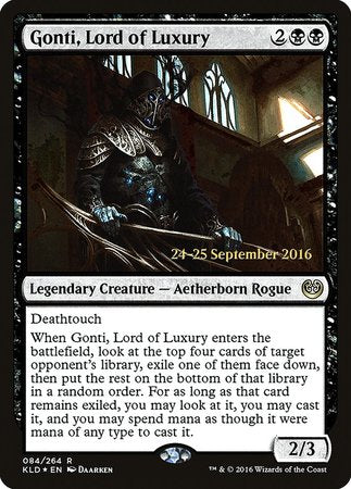 Gonti, Lord of Luxury [Kaladesh Promos] | Exor Games Bridgewater