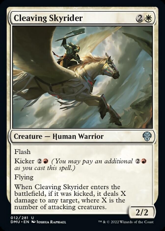 Cleaving Skyrider [Dominaria United] | Exor Games Bridgewater