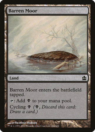 Barren Moor [Commander 2011] | Exor Games Bridgewater