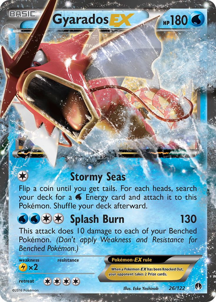 Gyarados EX (26/122) [XY: BREAKpoint] | Exor Games Bridgewater