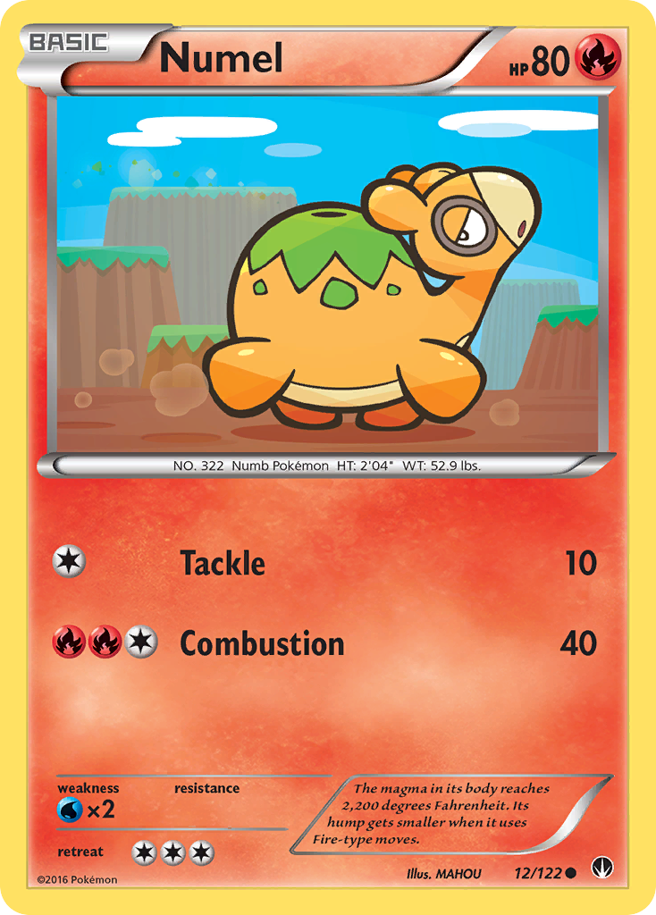 Numel (12/122) [XY: BREAKpoint] | Exor Games Bridgewater