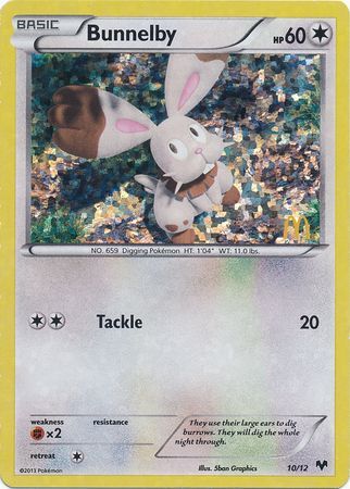 Bunnelby (10/12) [McDonald's Promos: 2014 Collection] | Exor Games Bridgewater