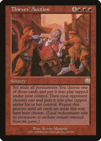 Thieves' Auction [Mercadian Masques] | Exor Games Bridgewater