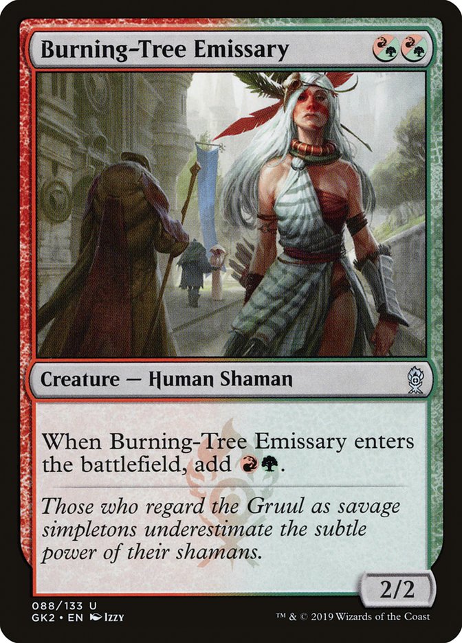 Burning-Tree Emissary [Ravnica Allegiance Guild Kit] | Exor Games Bridgewater