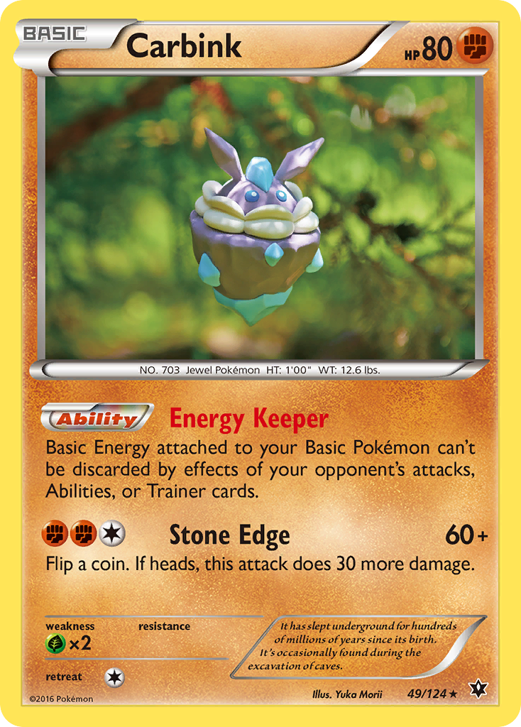 Carbink (49/124) [XY: Fates Collide] | Exor Games Bridgewater