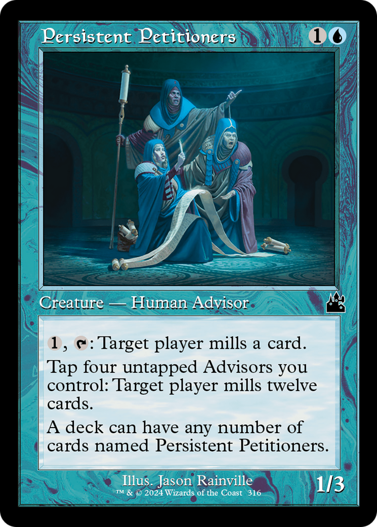 Persistent Petitioners (Retro Frame) [Ravnica Remastered] | Exor Games Bridgewater