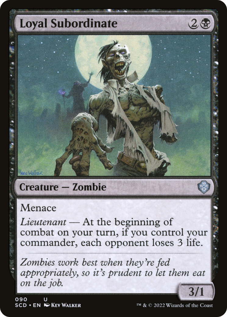 Loyal Subordinate [Starter Commander Decks] | Exor Games Bridgewater