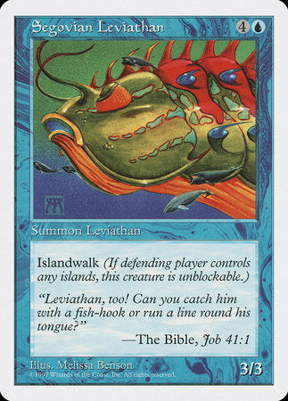 Segovian Leviathan [Fifth Edition] | Exor Games Bridgewater