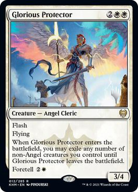 Glorious Protector [Kaldheim Promo Pack] | Exor Games Bridgewater