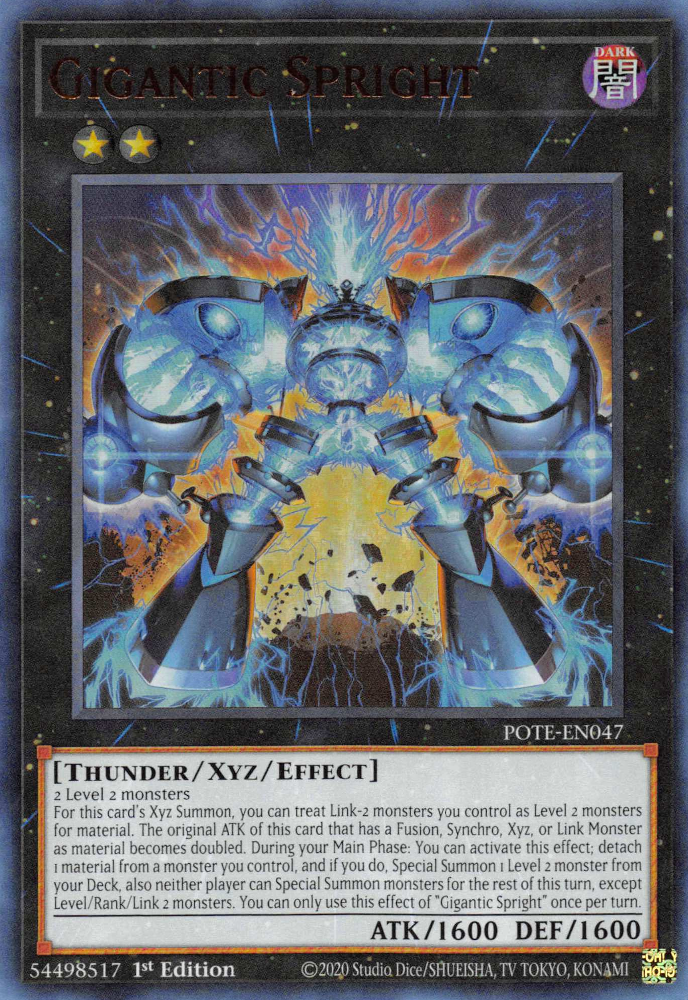 Gigantic Spright [POTE-EN047] Ultra Rare | Exor Games Bridgewater