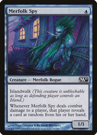 Merfolk Spy [Magic 2011] | Exor Games Bridgewater