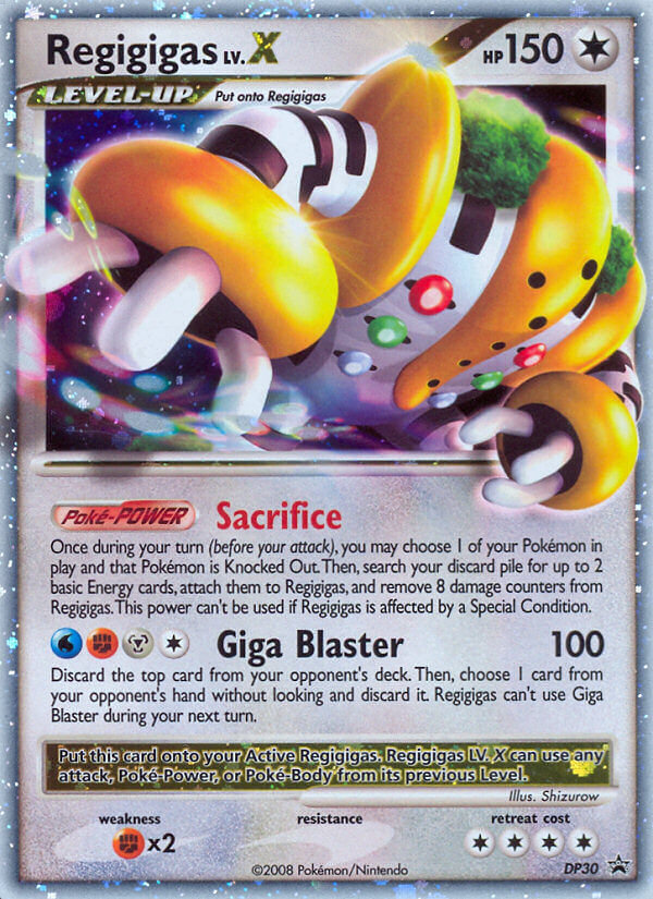 Regigigas LV.X (DP30) [Diamond & Pearl: Black Star Promos] | Exor Games Bridgewater