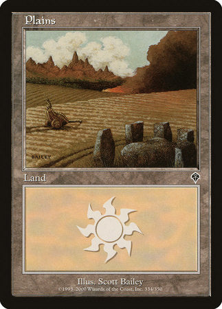 Plains (334) [Invasion] | Exor Games Bridgewater