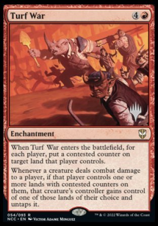 Turf War (Promo Pack) [Streets of New Capenna Commander Promos] | Exor Games Bridgewater