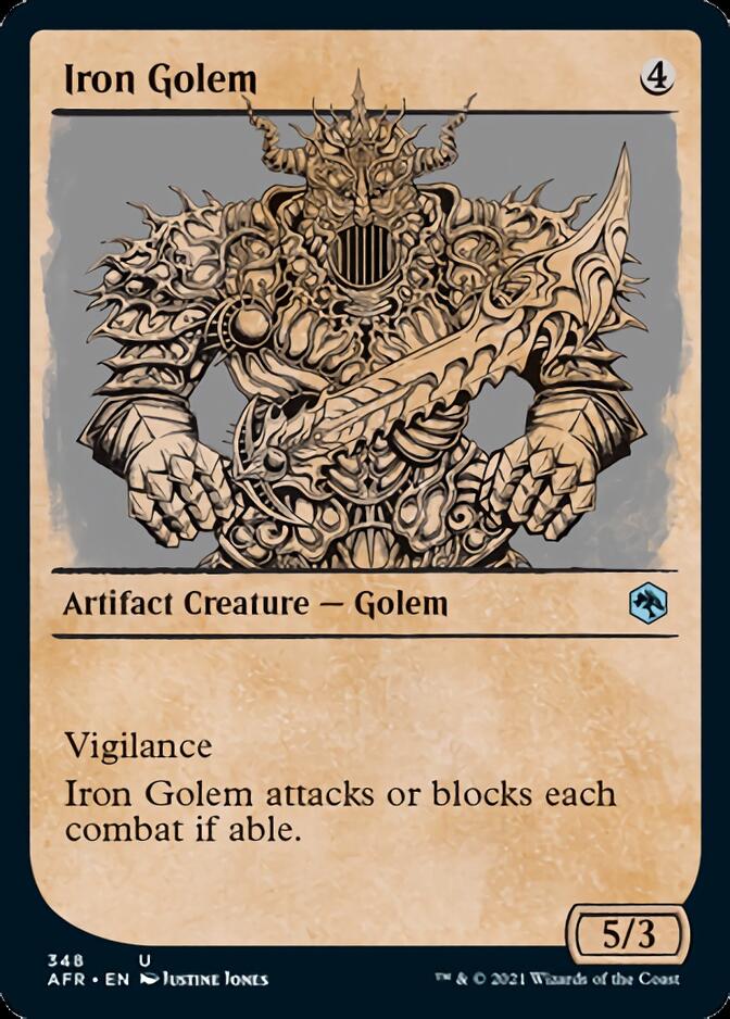 Iron Golem (Showcase) [Dungeons & Dragons: Adventures in the Forgotten Realms] | Exor Games Bridgewater