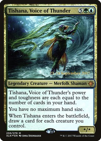 Tishana, Voice of Thunder [Ixalan Promos] | Exor Games Bridgewater