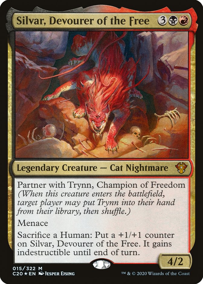 Silvar, Devourer of the Free [Commander 2020] | Exor Games Bridgewater