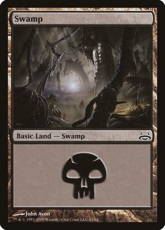 Swamp (61) [Duel Decks: Divine vs. Demonic] | Exor Games Bridgewater