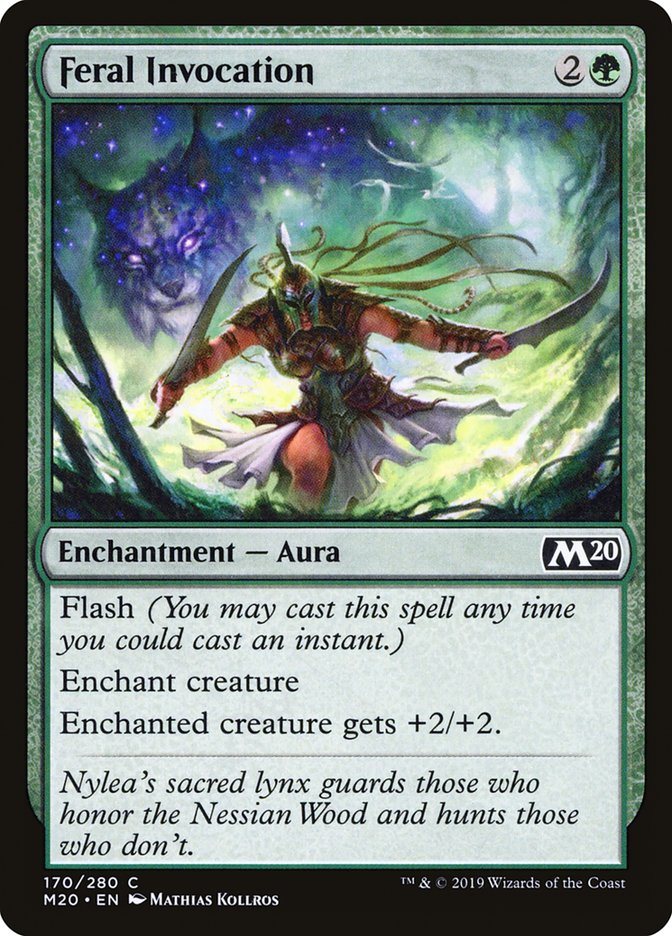 Feral Invocation [Core Set 2020] | Exor Games Bridgewater