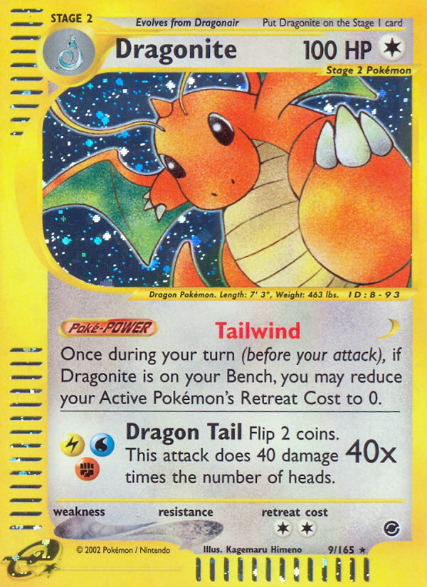 Dragonite (9/165) [Expedition: Base Set] | Exor Games Bridgewater