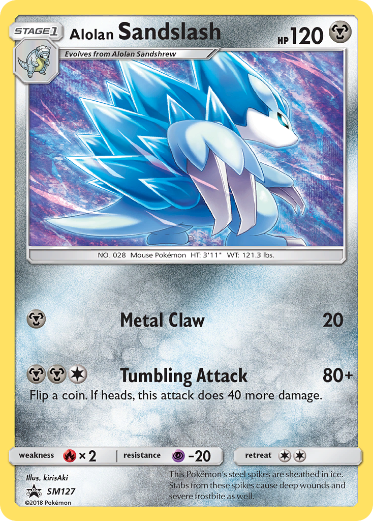 Alolan Sandslash (SM127) [Sun & Moon: Black Star Promos] | Exor Games Bridgewater