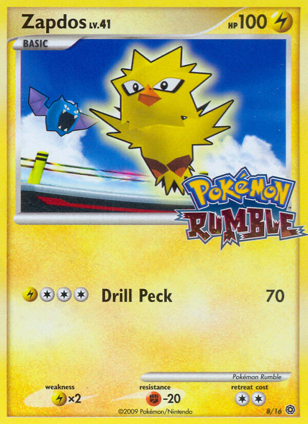 Zapdos (8/16) [Pokémon Rumble] | Exor Games Bridgewater