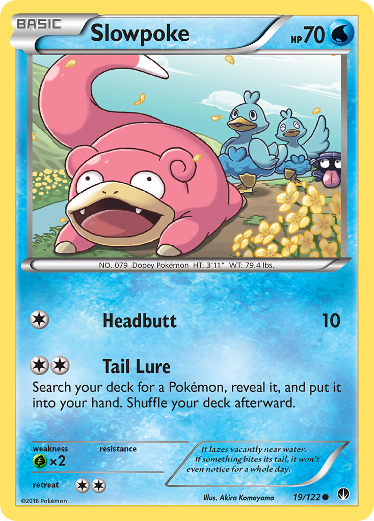 Slowpoke (19/122) [XY: BREAKpoint] | Exor Games Bridgewater