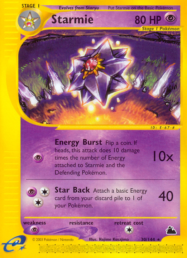 Starmie (30/144) [Skyridge] | Exor Games Bridgewater