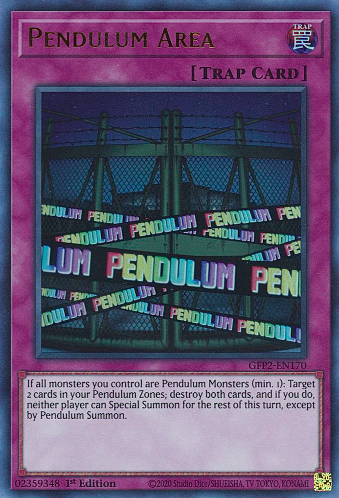 Pendulum Area [GFP2-EN170] Ultra Rare | Exor Games Bridgewater