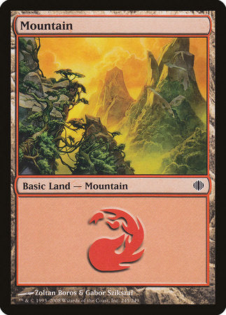 Mountain (245) [Shards of Alara] | Exor Games Bridgewater