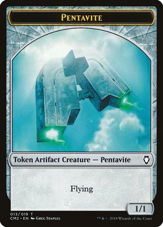 Pentavite Token [Commander Anthology Volume II Tokens] | Exor Games Bridgewater