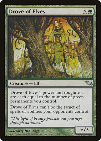 Drove of Elves [Shadowmoor] | Exor Games Bridgewater