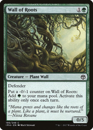 Wall of Roots [Iconic Masters] | Exor Games Bridgewater