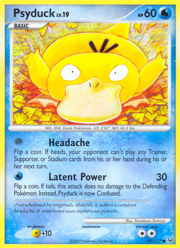 Psyduck (87/127) [Platinum: Base Set] | Exor Games Bridgewater