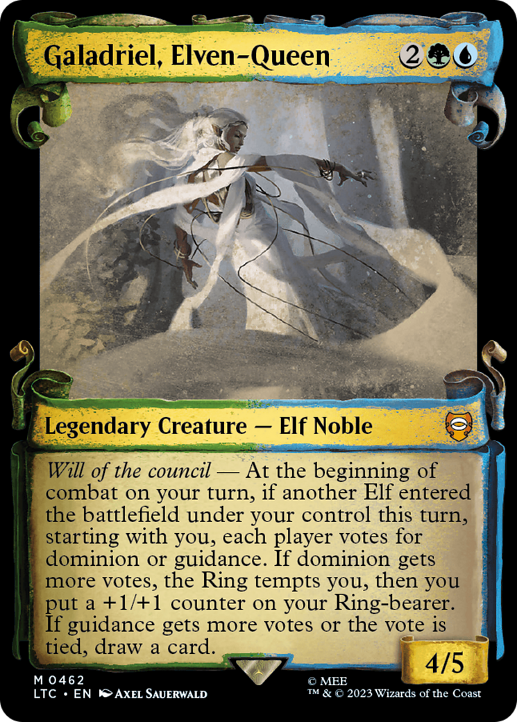 Galadriel, Elven-Queen [The Lord of the Rings: Tales of Middle-Earth Commander Showcase Scrolls] | Exor Games Bridgewater