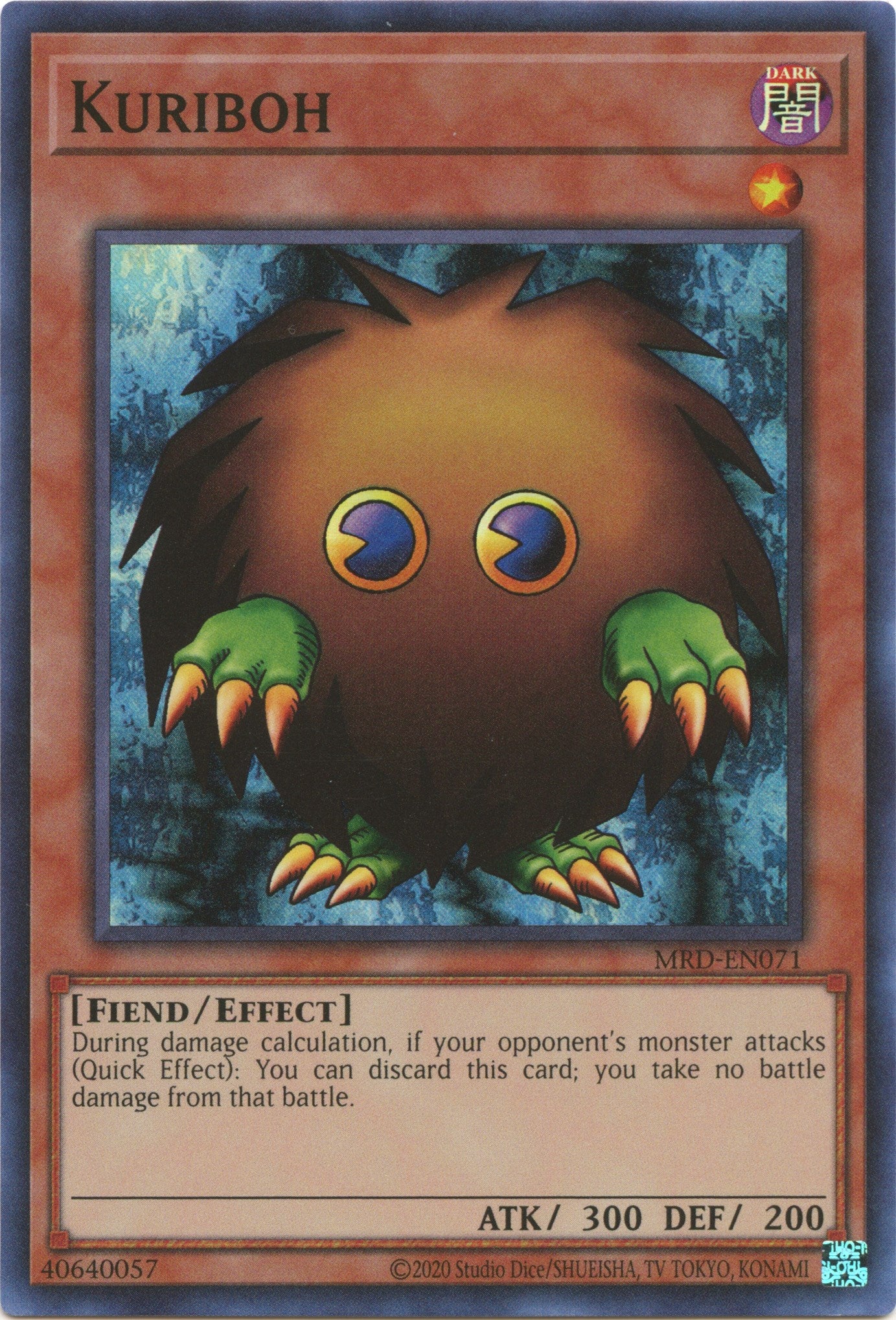 Kuriboh (25th Anniversary) [MRD-EN071] Super Rare | Exor Games Bridgewater