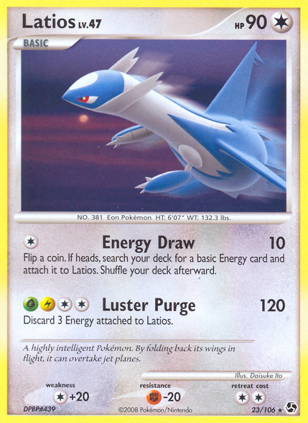 Latios (23/106) [Diamond & Pearl: Great Encounters] | Exor Games Bridgewater