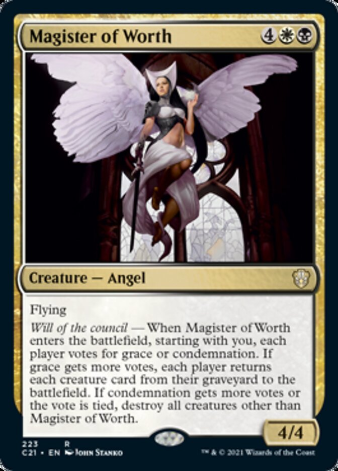 Magister of Worth [Commander 2021] | Exor Games Bridgewater