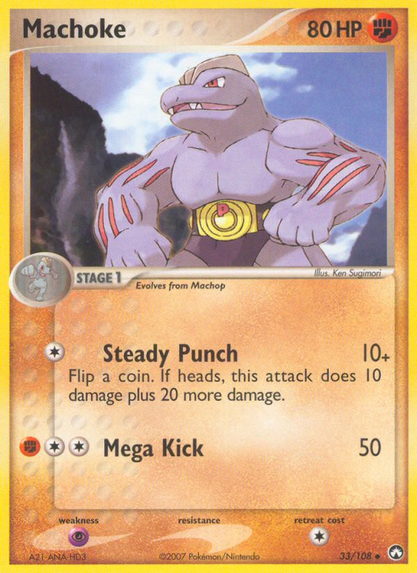 Machoke (33/108) [EX: Power Keepers] | Exor Games Bridgewater