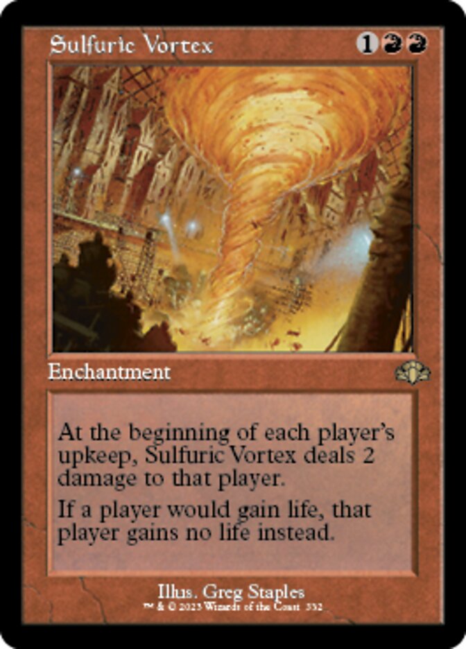 Sulfuric Vortex (Retro) [Dominaria Remastered] | Exor Games Bridgewater