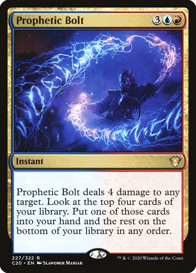 Prophetic Bolt [Commander 2020] | Exor Games Bridgewater