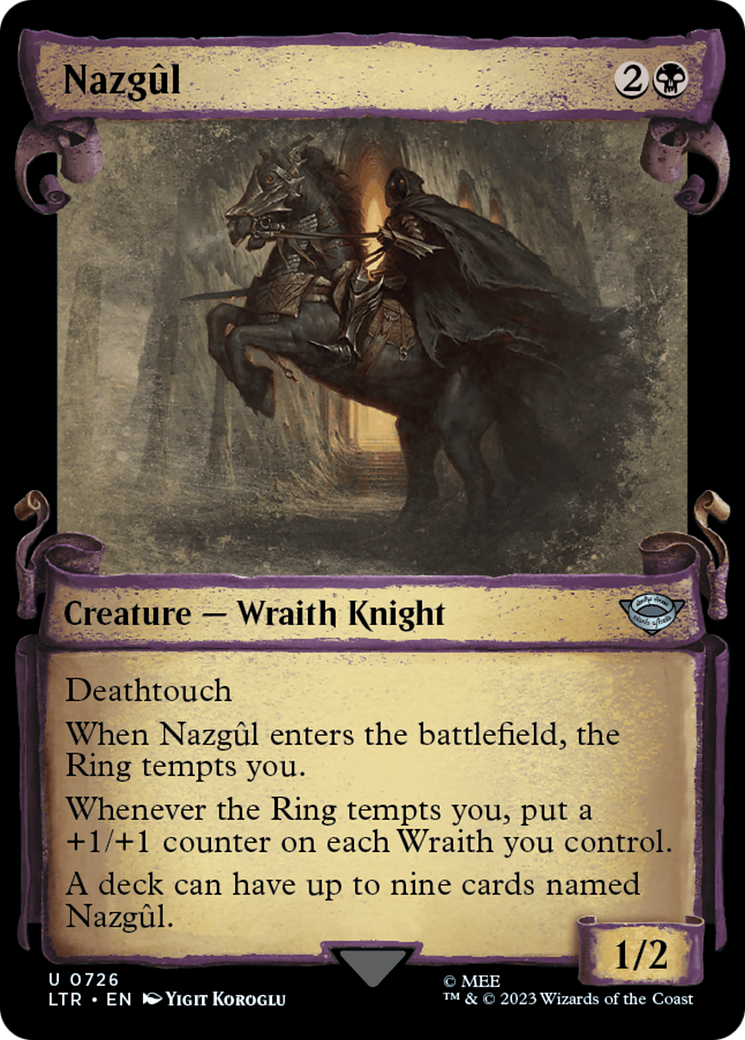 Nazgul (0726) [The Lord of the Rings: Tales of Middle-Earth Showcase Scrolls] | Exor Games Bridgewater