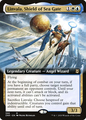 Linvala, Shield of Sea Gate (Extended Art) [Zendikar Rising] | Exor Games Bridgewater