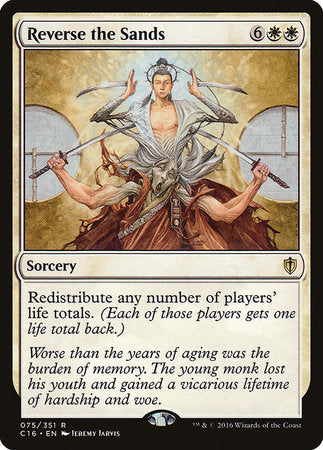 Reverse the Sands [Commander 2016] | Exor Games Bridgewater