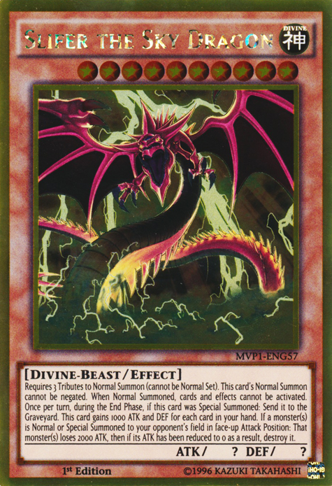 Slifer the Sky Dragon [MVP1-ENG57] Gold Rare | Exor Games Bridgewater