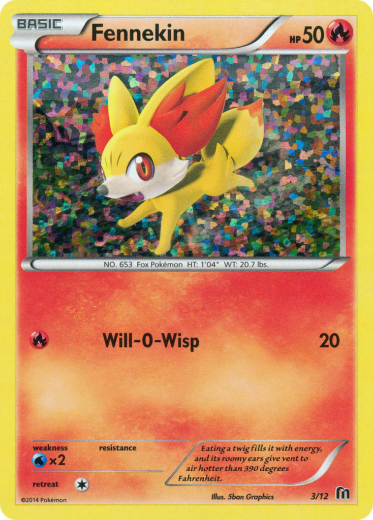 Fennekin (3/12) [McDonald's Promos: 2014 Collection] | Exor Games Bridgewater