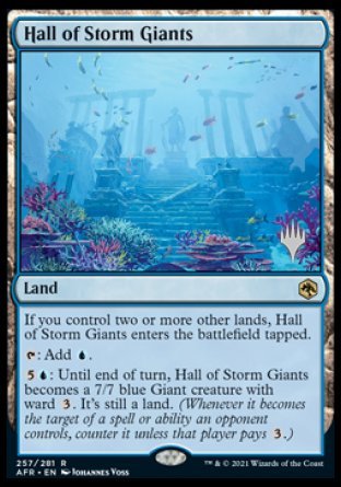 Hall of Storm Giants (Promo Pack) [Dungeons & Dragons: Adventures in the Forgotten Realms Promos] | Exor Games Bridgewater