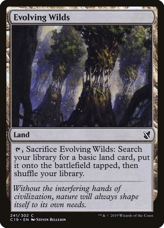 Evolving Wilds [Commander 2019] | Exor Games Bridgewater