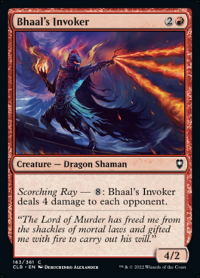 Bhaal's Invoker [Commander Legends: Battle for Baldur's Gate] | Exor Games Bridgewater