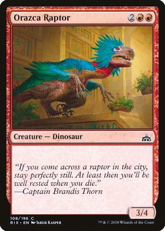 Orazca Raptor [Rivals of Ixalan] | Exor Games Bridgewater